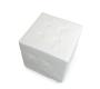 Pouf / appoggia piedi bianco ANGELO