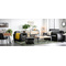 Pouf / appoggia piedi CLUB pelle marrone