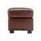 Pouf / appoggia piedi CLUB pelle marrone chiaro
