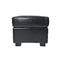 Pouf / appoggia piedi CLUB pelle nero