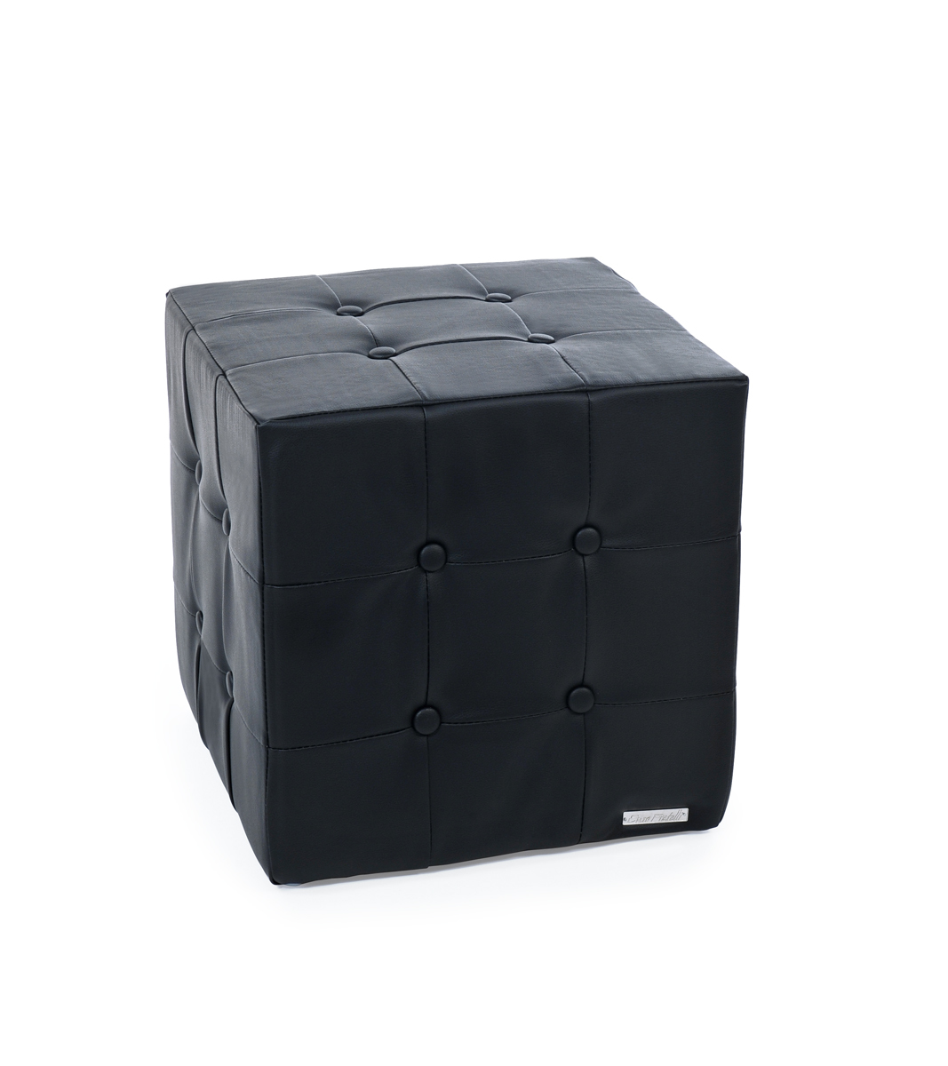 Pouf / appoggia piedi nero ANGELO