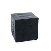 Pouf / appoggia piedi nero ANGELO image pub1