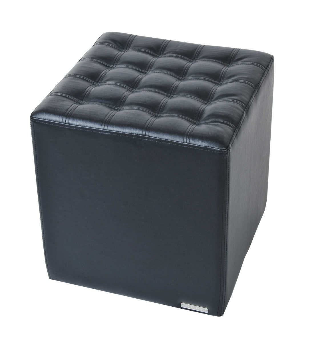 Pouf / appoggia piedi nero COSMO