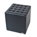 Pouf / appoggia piedi nero COSMO image pub1