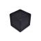 Pouf / appoggia piedi nero Manhattan