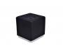 Pouf / appoggia piedi nero Manhattan