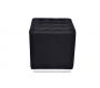 Pouf / appoggia piedi nero Manhattan