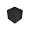 Pouf / appoggia piedi nero Manhattan