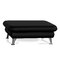Pouf appoggiapiedi design nero ALABAMA