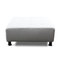 Pouf design bianco KINLEY