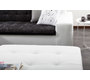 Pouf design bianco KINLEY