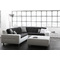 Pouf design bianco KINLEY