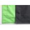 Pouf design grigio e verde anice SMALL MILIBAG