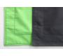 Pouf design grigio e verde anice SMALL MILIBAG