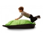 Pouf design grigio e verde anice SMALL MILIBAG
