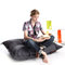 Pouf design grigio SMALL MILIBAG