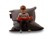 Pouf design grigio SMALL MILIBAG
