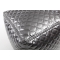 Pouf design quadrato color argento  CUBAG TREND