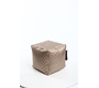 Pouf design quadrato dorato  CUBAG TREND