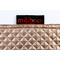 Pouf design quadrato dorato  CUBAG TREND