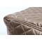 Pouf design quadrato dorato  CUBAG TREND
