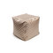 Pouf design quadrato dorato  CUBAG TREND