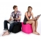 Pouf design rosa CUBAG