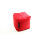 Pouf design  rosso CUBAG 