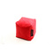 Pouf design  rosso CUBAG 