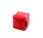 Pouf design  rosso CUBAG 
