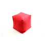 Pouf design  rosso CUBAG 