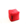 Pouf design  rosso CUBAG 