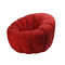 Pouf Flower super confort girevole color rosso
