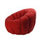 Pouf Flower super confort girevole color rosso