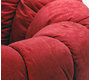 Pouf Flower super confort girevole color rosso
