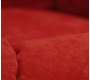 Pouf Flower super confort girevole color rosso