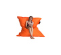 Pouf gigante design arancione BIG MILIBAG