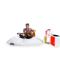 Pouf gigante design bianco BIG MILIBAG