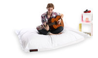 Pouf gigante design bianco BIG MILIBAG