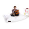 Pouf gigante design bianco BIG MILIBAG