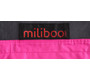 Pouf gigante design grigio e rosa  BIG MILIBAG