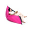 Pouf gigante design grigio e rosa  BIG MILIBAG