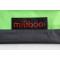 Pouf gigante design grigio e verde anice BIG M