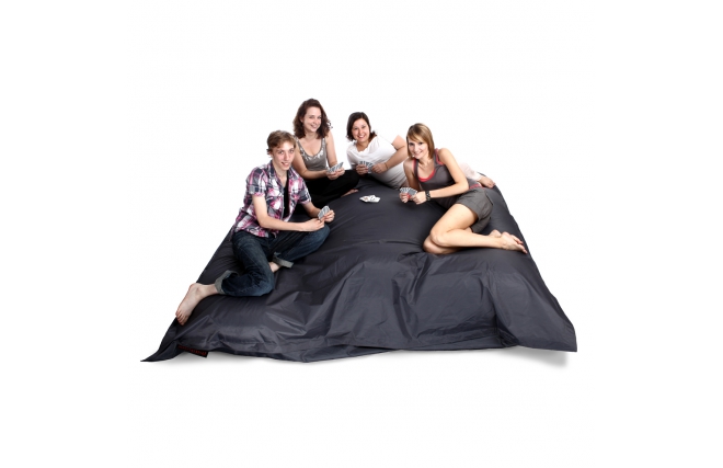 Pouf gigante design grigio FAMILY MILIBAG 