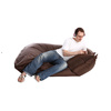 Pouf gigante design marrone BIG MILIBAG