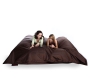 Pouf gigante design marrone FAMILY MILIBAG 