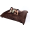Pouf gigante design marrone FAMILY MILIBAG 