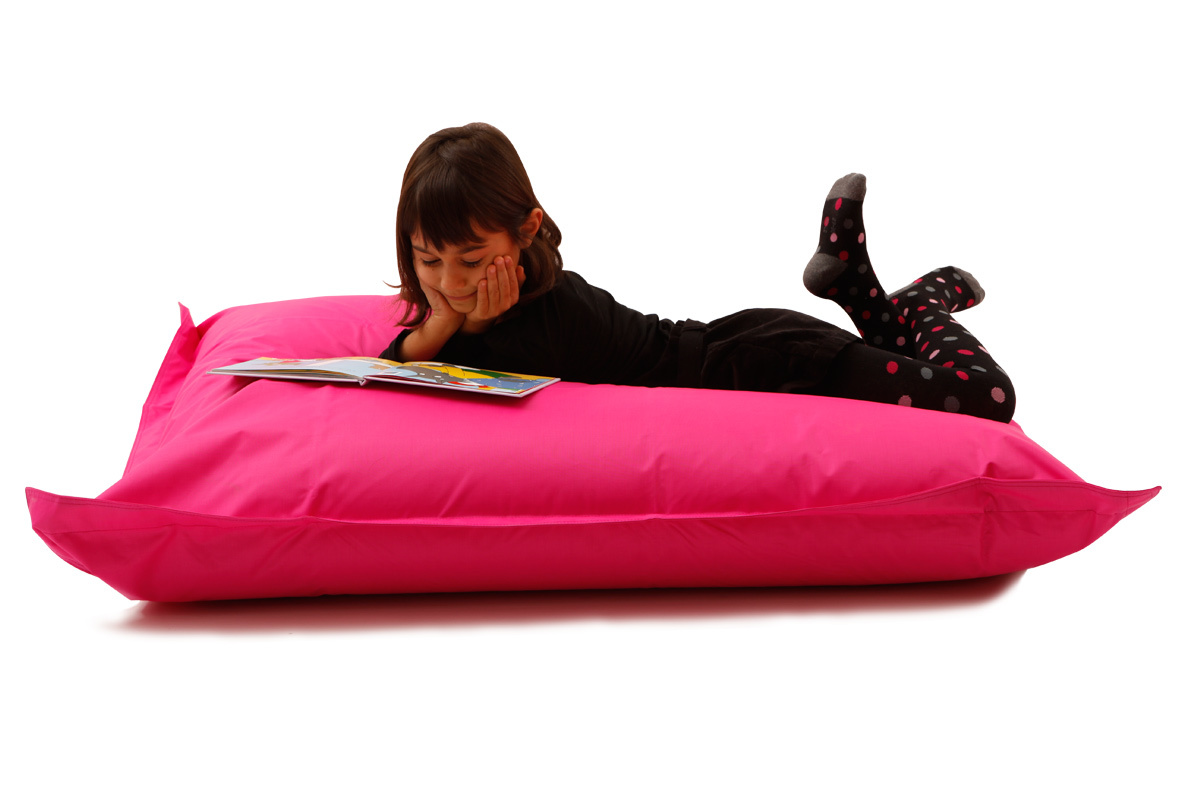 Pouf gigante design rosa SMALL MILIBAG
