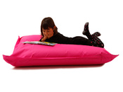 Pouf gigante design rosa SMALL MILIBAG