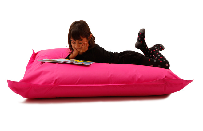 Pouf gigante design rosa SMALL MILIBAG